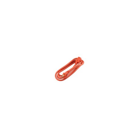 Extensión Sanelec 2 mts 2 x16 uso rudo naranja