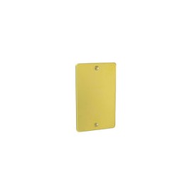 Placa Samy ciega aluminio eco