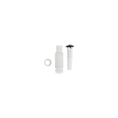 Cespol sanplom flexible 1 1/4 de pvc,tipo p , para lavabo