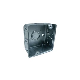 Caja eco cuadrada 1/2 galvanizada