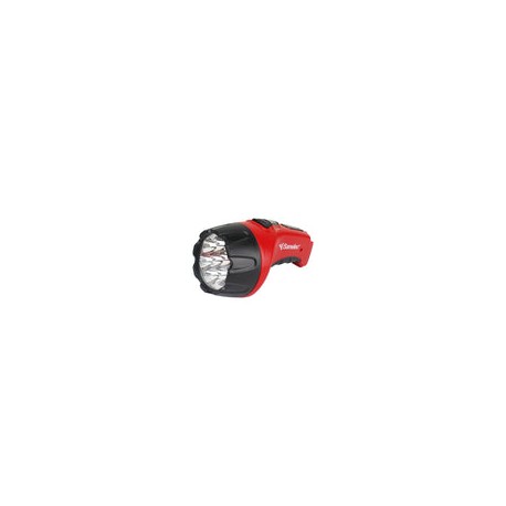 Linterna Sanelec recargable 7 leds roja