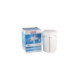 Foco Good Will led 75w tipo ventilador 5 aspas crema