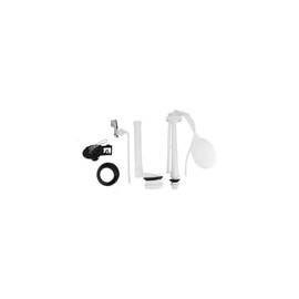 Accesorios sanplom para wc de pvc juego de 6 pz
