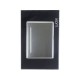 Placa Lucek 1 apagador sencillo de 3 Módulos cristal espejo