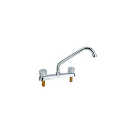 Mezcladora sanplom para fregadero cuello largo 8