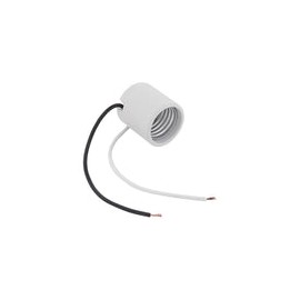 Soquet Kley porcelana candil con cables