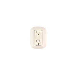 Contacto Sanelec duplex aterrizado visible