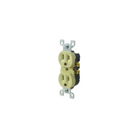 Contacto Leviton duplex marfil