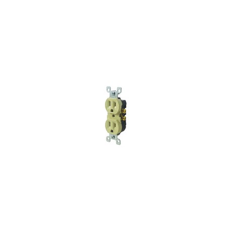 Contacto Leviton duplex marfil