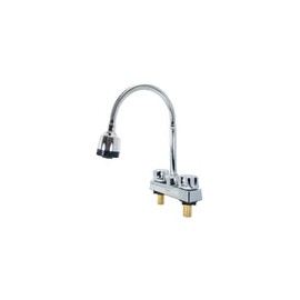 MEZCLADORA GW LAVABO CUELLO FLEXIBLE