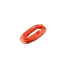 Extensión Sanelec 15 mts 2 x16 uso rudo naranja