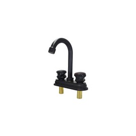 MEZCLADORA ADIR PARA LAVABO NEGRO MATE