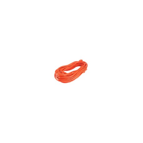 Extensión Sanelec 30 mts 2 x16 uso rudo naranja