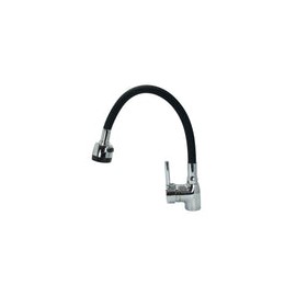 MEZCLADORA GW MONOMANDO NEGRO MATTE FLEXIBLE
