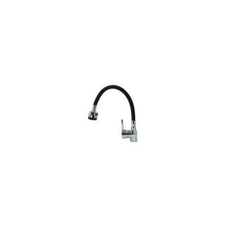 MEZCLADORA GW MONOMANDO NEGRO MATTE FLEXIBLE