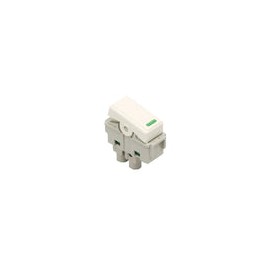 Apagador Kley tipo evolucion sencillo marfil