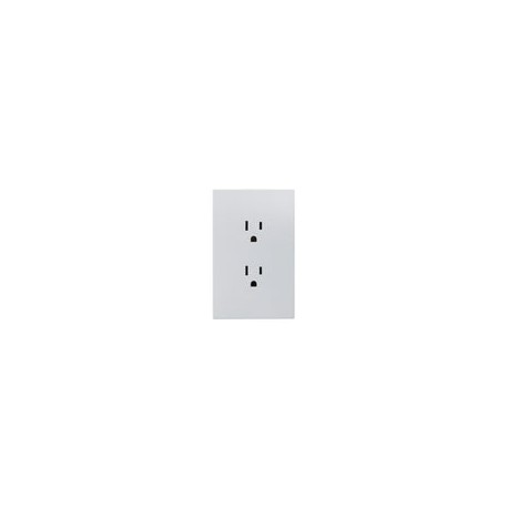 PLACA LUCEK FLAT DUPLEX BLANCA