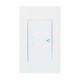 Placa Lucek c/1 apagador escalera blanco