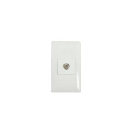 Placa Solaris ultra c/toma coaxial