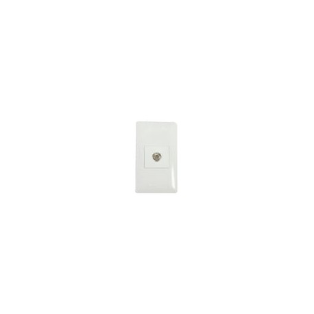 Placa Solaris ultra c/toma coaxial