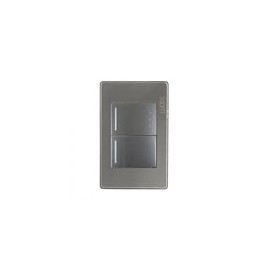 Placa Lucek metal apag sencillo apa escalera anonizado