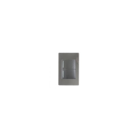 Placa Lucek metal apag sencillo apa escalera anonizado