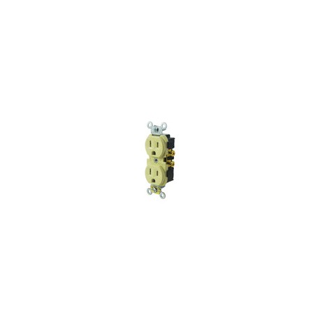 Contacto Leviton duplex industrial 15a. 125v. cr15-i