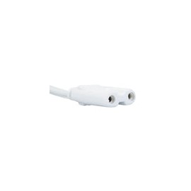 Conector para gabinete t8 con grapas