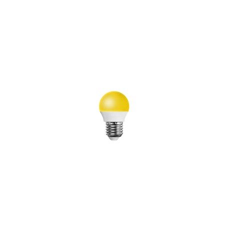 Foco Adir bulbo g45 1w amarillo