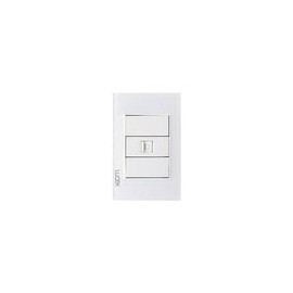 Toma Lucek colors conexion a jack rj45 1 Módulo blanco