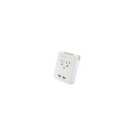 Supresor de picos Sanelec 110jl 2usb p/tel
