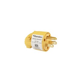 Clavija Sanelec industrial aterrizadade pl‰stico granel