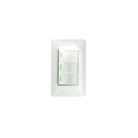 Placa Solaris ultra c/ 3 apagadores