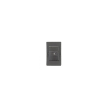 Placa Lucek metalica anonizado jack jr45