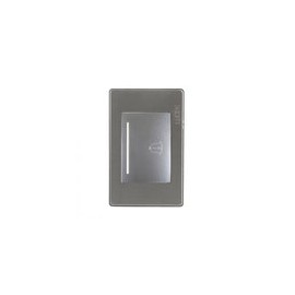 Placa Lucek metal Botón timbre anonizado