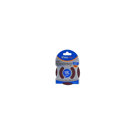 DISCO DE LIJA PINMARKT 4.5",  5PZ P120