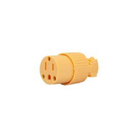 CONTACTO WANERGY COLGANTE POLARIZADO AMARILLO INDUSTRIAL