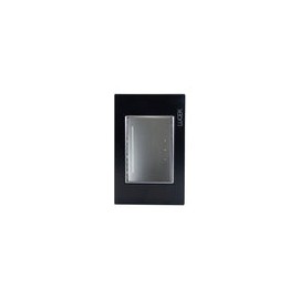 Placa Lucek colors apagador escalera negro