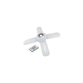 Foco Wanergy led 60w rgb bocina tipo ventilador 4 aspas