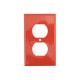 Placa Sanelec duplex naranja