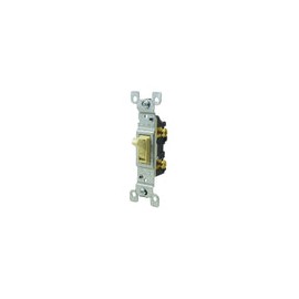 Apagador Leviton de palanca vertical 15 amp. 1451-icp