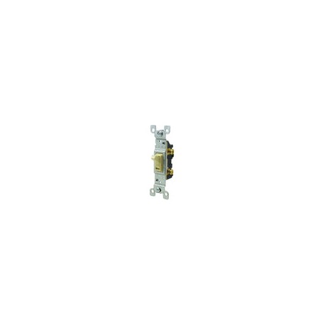 Apagador Leviton de palanca vertical 15 amp. 1451-icp
