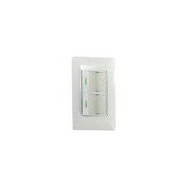 Placa Solaris ultra c/2 apagadores