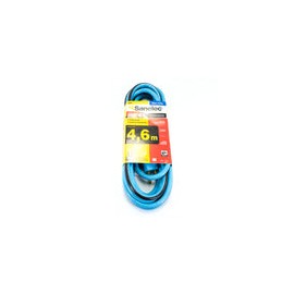 Extensión Sanelec uso rudo 4.6 mts azul 3x16