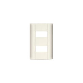 Placa Bticino modus 2v marfil
