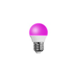 Foco Adir bulbo g45 1w violeta