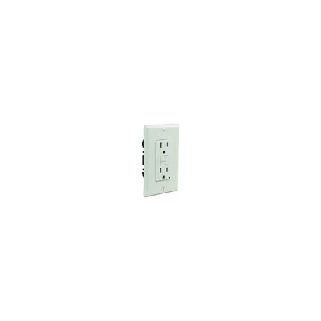 Contacto Leviton circuito falla a tierra smarlock (gfnt1-w)