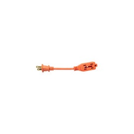 Extensión económica corta uso rudo 10 cms. naranja