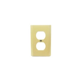 Placa electron duplex marfil