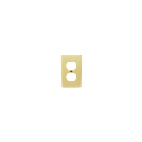 Placa electron duplex marfil